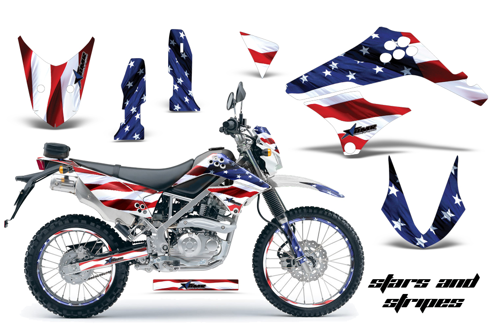 Kawasaki KLX 125 NP Graphic Kit S-S NPs